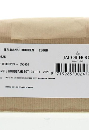 Jacob Hooy Italiaanse kruiden (250 Gram)
