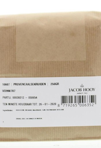Jacob Hooy Provencaalse kruiden (250 Gram)