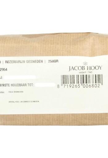 Jacob Hooy Rozemarijn gesneden (250 Gram)