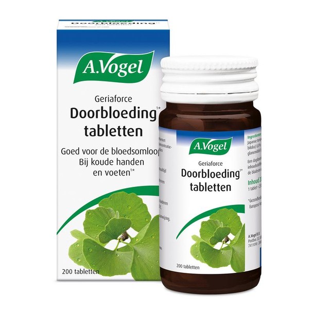A Vogel Geriaforce doorbloeding (200 Tabletten)