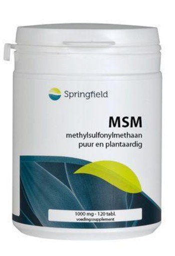 Springfield MSM 1000mg (120 Tabletten)