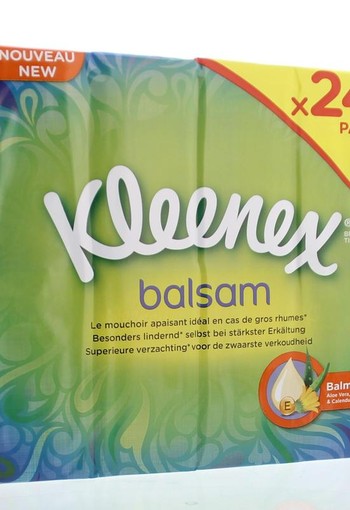 Kleenex Balsam zakdoekjes (24 Stuks)