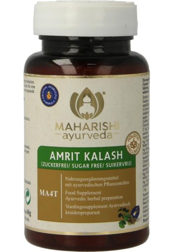 Maharishi Ayurv Amrit kalash MA 4T suikervrij (60 Tabletten)