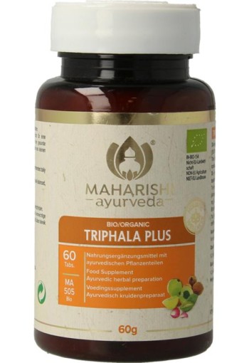 Maharishi Ayurv Triphala plus bio (60 Tabletten)