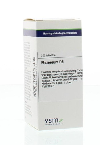 VSM Mezereum D6 (200 Tabletten)
