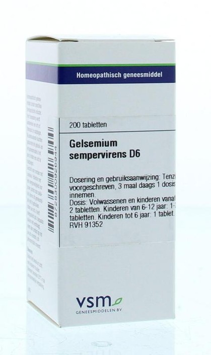 VSM Gelsemium sempervirens D6 (200 Tabletten)