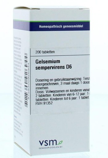 VSM Gelsemium sempervirens D6 (200 Tabletten)