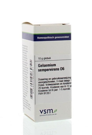 VSM Gelsemium sempervirens D6 (10 Gram)