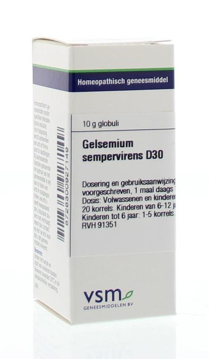 VSM Gelsemium semperviren D30 (10 Gram)