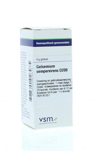 VSM Gelsemium sempervirens D200 (4 Gram)