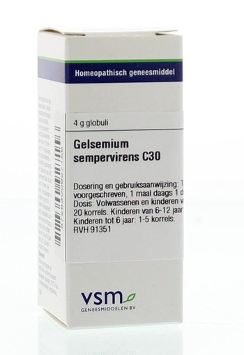 VSM Gelsemium sempervirens C30 (4 Gram)