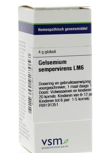 VSM Gelsemium sempervirens LM6 (4 Gram)
