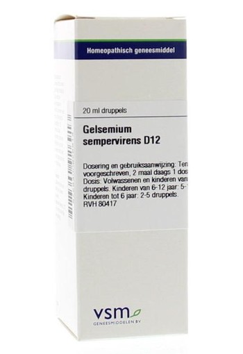 VSM Gelsemium sempervirens D12 (20 Milliliter)