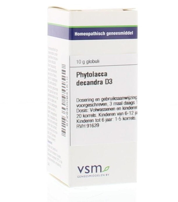 VSM Phytolacca decandra D3 (10 Gram)