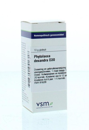 VSM Phytolacca decandra D30 (10 Gram)