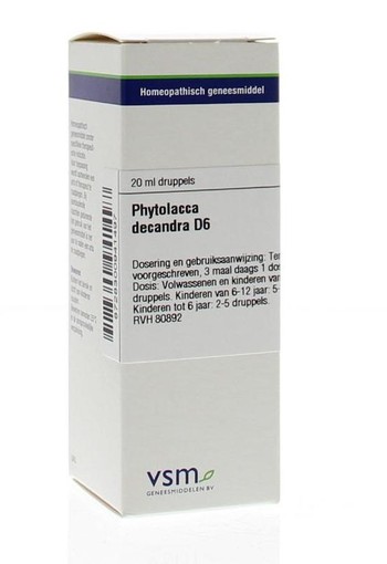 VSM Phytolacca decandra D6 (20 Milliliter)