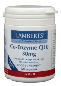 Lamberts Co enzym Q10 30mg (60 Vegetarische capsules)