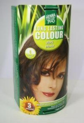 Henna Plus Long lasting colour 6 dark blond (100 Milliliter)