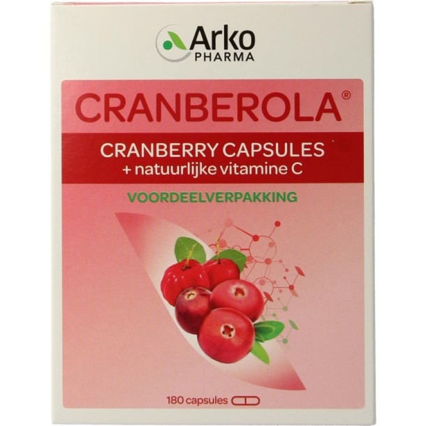 Cranberola Cranberry capsules (180 Vegetarische capsules)