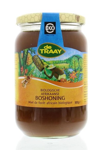 Traay Afrikaanse honing bio (900 Gram)