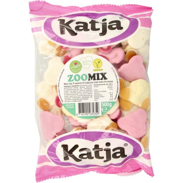 Katja Zoo mix zakje (500 Gram)
