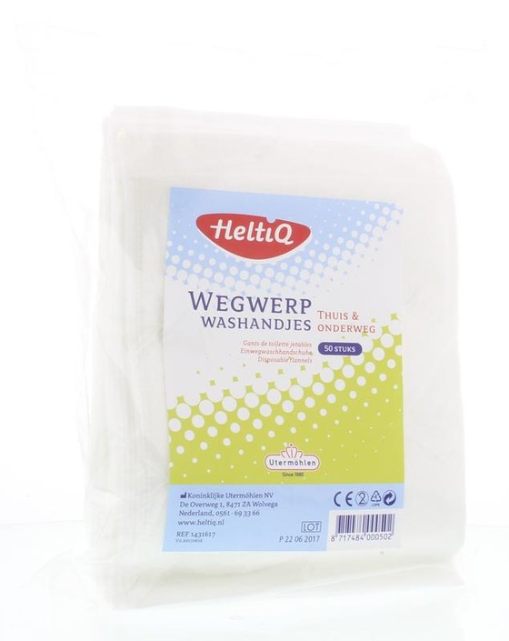 Heltiq Wegwerpwashand 15 x 23cm (50 Stuks)