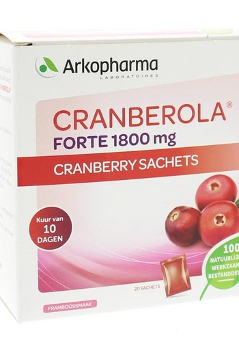 Cranberola Forte 10-dagen kuur (20 Sachets)