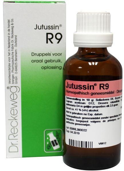Reckeweg Jutussin druppels R9 (50 Milliliter)