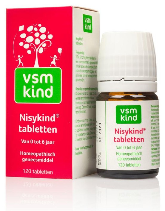 VSM Nisykind kind 0-6 jaar (120 Tabletten)