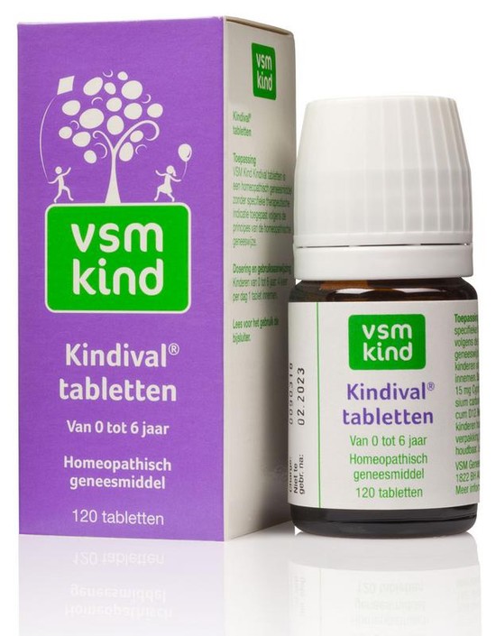 VSM Kindival kind 0-6 jaar (120 Tabletten)