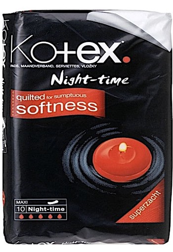 Kotex Maxi Nacht Maandverband 10 stuks