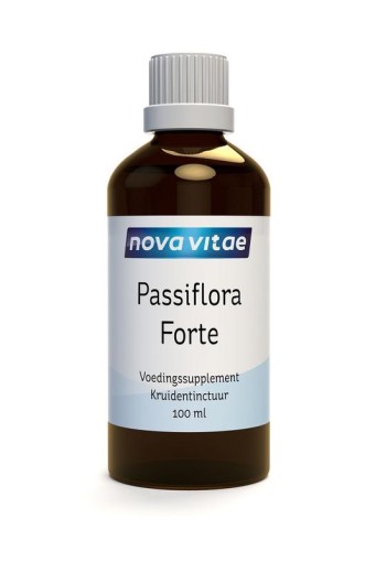 Nova Vitae Passiflora forte (passiebloem) kruidentinctuur (100 Milliliter)