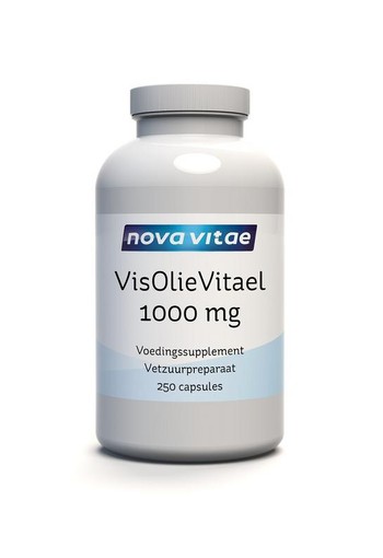 Nova Vitae Visolie vitael 1000mg (zalmolie) (250 Capsules)