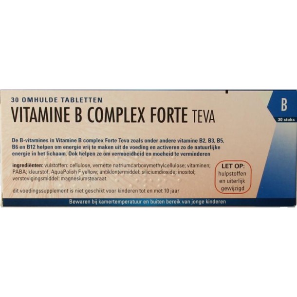 Teva Vitamine B complex forte (30 Tabletten)