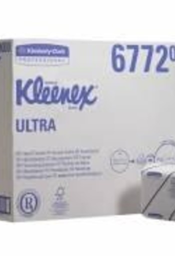 Kleenex Handdoek wit 21.5cm x 41.5cm 30 x 94 stuks 6772 (1 Stuks)