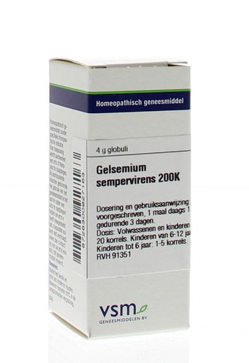 VSM Gelsemium sempervirens 200K (4 Gram)