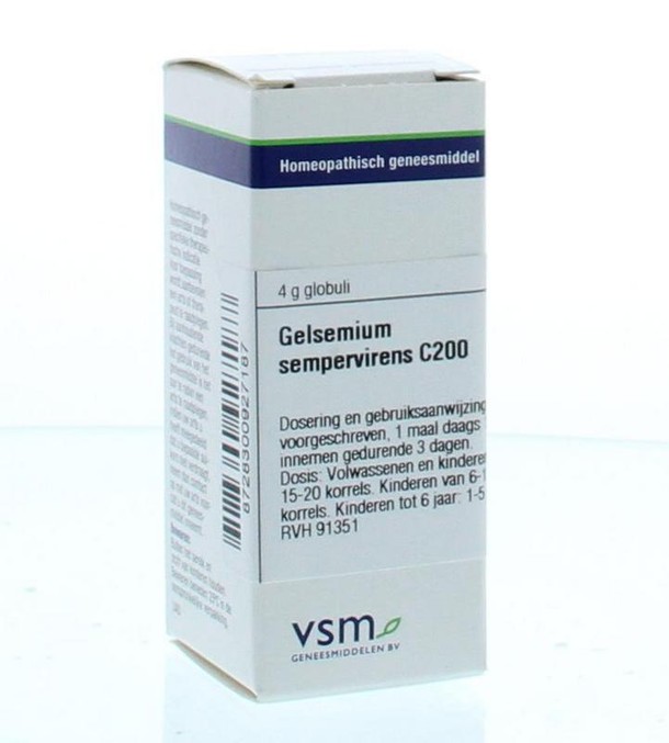 VSM Gelsemium sempervirens C200 (4 Gram)