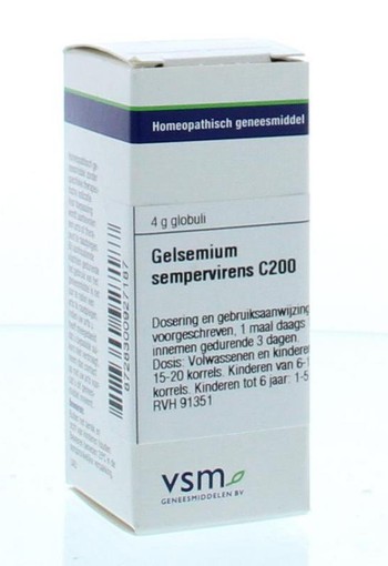VSM Gelsemium sempervirens C200 (4 Gram)