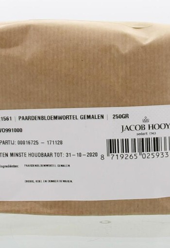 Jacob Hooy Paardebloemwortel gemalen (250 Gram)