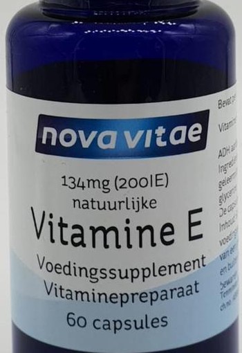 Nova Vitae Vitamine E 200IU (60 Capsules)