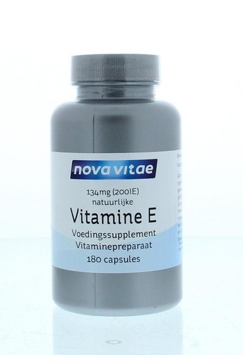 Nova Vitae Vitamine E 200IU (180 Capsules)