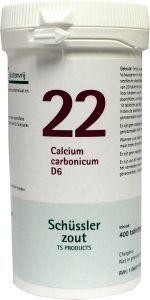 Pfluger Calcium carbonicum 22 D6 Schussler (400 Tabletten)