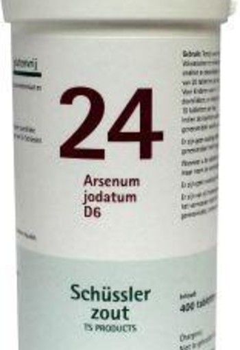 Pfluger Arsenum jodatum 24 D6 Schussler (400 Tabletten)