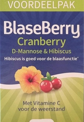 Blaseberry Cranberry D-mannose & hibiscus (100 Capsules)