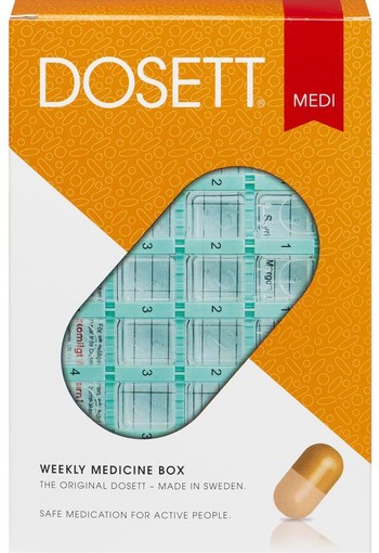 Dosett Doseerbox medicator (1 Stuks)