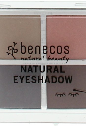 Benecos Natural quattro eyeshadow 001 (1 Stuks)