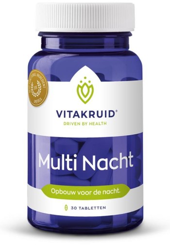 Vitakruid Multi nacht (30 Tabletten)