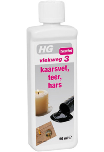 Hg Vlekweg Nr 3 Kaarsenvet Hars Etc 50ml