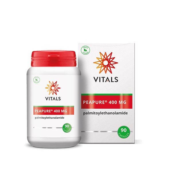 Vitals PeaPure 400 mg palmitoylethanolamide (90 Vegetarische capsules)