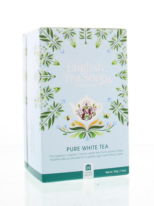 English Tea Shop White tea bio (20 Zakjes)
